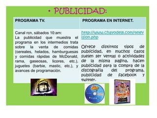 PUBLICIDAD:NOCIÓN DE INFANCIA.