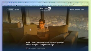 The Side Project Accelerator by David Tintner & Sagi Shrieber
 