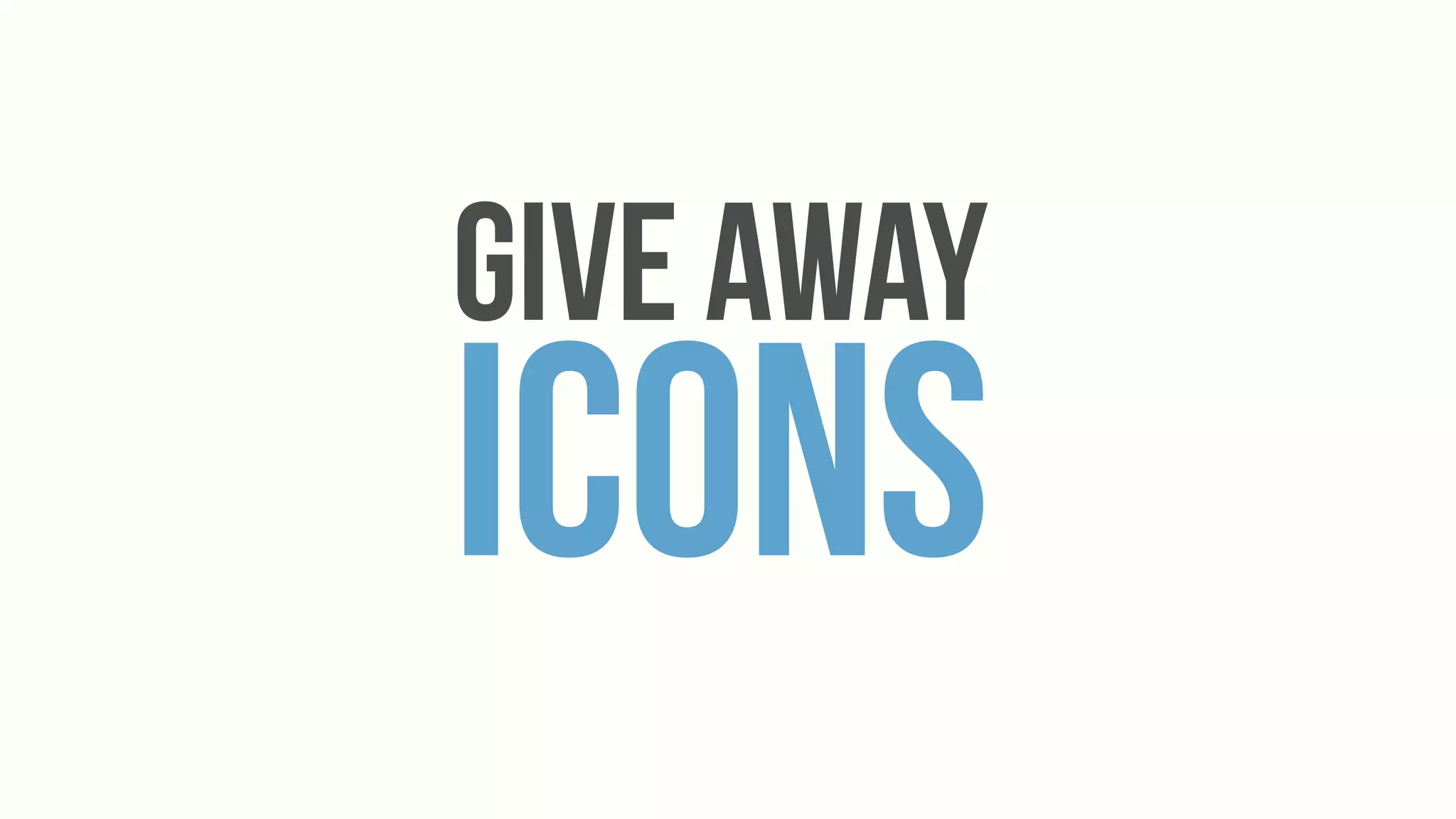 Give Away
Icons
 