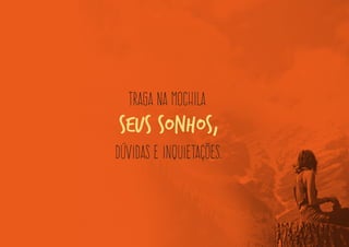 que querem algo e não sabem direito o quê. 
Para quem não quer tomar decisões 
sem se conhecer melhor.  