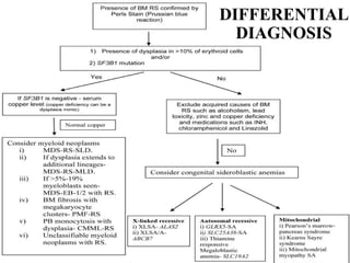 DIFFERENTIAL
DIAGNOSIS
 