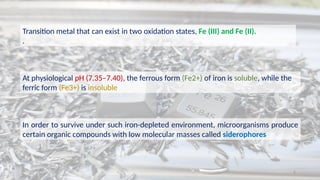 Such Iron SIDEROPHORES-1.pptx iron chelating agents | PPTX