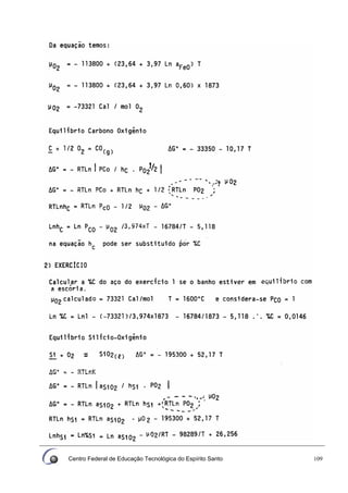 Centro Federal de Educação Tecnológica do Espírito Santo 109
 