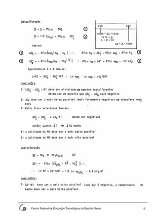 Centro Federal de Educação Tecnológica do Espírito Santo 111
 
