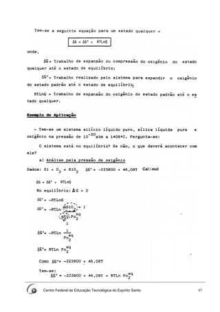 Centro Federal de Educação Tecnológica do Espírito Santo 97
 