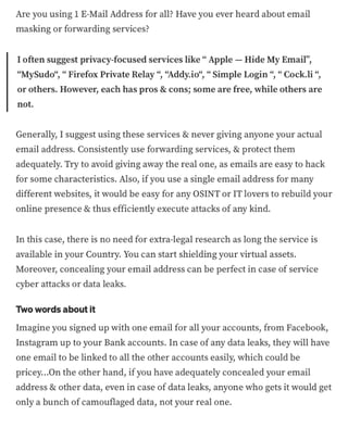 How to Crush OSINT Risks Before They Strike Your Online Privacy