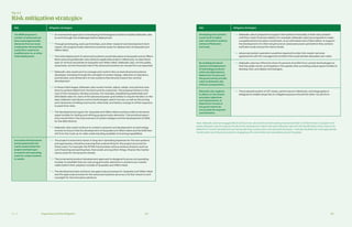 Ch—6 214 215Stage Gates and Risk Mitigation
Risk Mitigation Strategies
The MIDP proposes a
number of advanced sys-
tems and programmatic
elements that are novel,
creating the risk that they
could fail or need to be
modified prior to, or after,
initial deployment.
An incremental approach to developing technological solutions enables Sidewalk Labs
to work through the challenges before deployment.
Through prototyping, early partnerships, and other research and development tech-
niques, the programmatic elements would be ready for deployment at Quayside and
Villiers West.
The initial deployment of advanced systems would take place at Quayside and at Villiers
West (assuming Sidewalk Labs achieves applicable project milestones). As lead devel-
oper of vertical real estate at Quayside and Villiers West, Sidewalk Labs, not the public,
would bear certain financial risks if the advanced systems do not perform as expected.
Sidewalk Labs would work to manage and control risks as lead advanced systems
developer, including through the oversight of system design, selection of operators,
and iteration and refinement of new systems that directly impact the vertical
development.
In these initial stages, Sidewalk Labs would monitor, adjust, adapt, and optimize solu-
tions to achieve Waterfront Toronto’s priority outcomes. The proposal factors in the
cost of this necessary iteration process. For example, establishing predictable and
affordable rates for users of the advanced power grid is likely to require iteration on the
data collection and device control technologies used in homes, as well as the pricing
and mechanics of selling community-sited solar and battery energy to offset exposure
to peak time rates.
The development program for Quayside and Villiers West would provide incremental
opportunities for testing and refining programmatic elements. This practical experi-
ence would inform the improvement of system designs and the development of IDSG
for the IDEA District.
Sidewalk Labs would continue to conduct research and development as technology
evolves to ensure that the development of Quayside and Villiers West and the IDSG ben-
efit from the most up-to-date understanding available of evolving capabilities.
Innovative infrastructure
and programmatic ele-
ments could outlast the
project and leave gov-
ernments with operating
costs for unique systems
or assets.
The project’s economics factor in long-term operating expenses for the new systems
and approaches, therefore ensuring that underwriting for the project accounts for
those costs. For example, the WTMA incorporates various revenue streams, such as
curb financing and parking fees, that would, among other things, finance the mainte-
nance costs for the dynamic streets.
The incremental product development approach is designed to prove out operating
models, to establish that any new programmatic elements or systems are market-
viable before their adoption outside of Quayside and Villiers West.
The development plan and land-use approvals processes for Quayside and Villiers West
and the approvals process for the advanced systems serve as a further check on and
oversight for the innovative solutions.
Risk Mitigation Strategies
Developing new systems
could result in higher
user rates before systems
achieve efficiencies
and scale.
Sidewalk Labs is prepared to support the systems financially in their early phases
until they reach financial viability. For example, Sidewalk Labs has proposed to make
a supplemental innovation investment, at an estimated cost of $45 million, to support
the development of a thermal grid and an advanced power grid before they achieve
sufficient scale and performance levels.
Advanced system operators would be required to enter into master services
agreements with the management entities that would dictate allowable user rates.
By enabling the devel-
opment and deployment
of technology products
within the IDEA District,
Waterfront Toronto and
the governments provide
value to Sidewalk Labs
without compensation.
Sidewalk Labs has offered to share 10 percent of profits from certain technologies so
that the public sector participates in the upside when providing unique opportunities to
develop, test, and deploy technologies.
Sidewalk Labs neglects
to deliver on the intend-
ed project objectives
and requirements, or
Waterfront Toronto or
the governments do
not provide the required
commitments.
The proposed system of off-ramps, performance milestones, and stage gates is
designed to enable all parties to mitigate exposure should the other not perform.
Fig. 6.2
Riskmitigation strategies
Note: Sidewalk Labs has engaged Marsh  McLennan, who are the world’s leading Insurance Broker and Risk Advisor, to support and
advise Sidewalk Labs throughout the life of this development. Marsh will assist Sidewalk Labs with the identification of key risks to the
Waterfront Toronto development during the planning, construction, and operational phases. It will also facilitate the most appropriate
risk allocation and insurance solutions, engaging with underwriters and specialists around the globe.
 