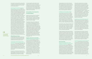 Ch—1 76 77The Innovative Design and Economic Acceleration (IDEA) District
Compensating Toronto Hydro at the regu-
lated rate based upon a campus meter, and
then charging customers within the campus
at a variable rate, requires approval from
the Ontario Energy Board to implement the
new rate structure and potentially amend
Local Distribution Company regulations to
allow a campus approach to electricity.
Facilitating a novel stormwater manage-
ment system for the IDEA District. As cli-
mate change causes storms of increasing
frequency and severity, actively managing
stormwater is fundamental to the sustain-
ability and resiliency of cities. The MIDP calls
for increased reliance on district-wide green
infrastructure solutions to manage storm-
water, including structural soil beds, scien-
tifically selected vegetation, and permeable
paving — systems that capture and naturally
filter stormwater collected beneath the street.
Executing this vision requires permission from
the city for stormwater systems to encroach
into the right of way. Furthermore, it requires
allowing stormwater management infrastruc-
ture that serves larger swathes of the IDEA
District, rather than mandating a develop-
ment-by-development approach.
Finally, the approach would require directing
funding to stormwater infrastructure. Accord-
ingly, the Innovation Framework would require
new developments to fund the new stormwater
management infrastructure and its ongoing
management in lieu of developing their own
more expensive, in-building solutions. At the
same time, the Innovation Framework would
seek an equivalent reduction in the portion of
the Toronto Water billing for stormwater.
IDSG: Sustainability
Requiring new developments to meet
heightened sustainability and active energy
management requirements. Waterfront
Toronto set a climate-positive objective for
development in the waterfront. Achieving this
objective begins with how buildings are con-
structed and outfitted. In Quayside, Sidewalk
Labs intends to show that truly sustainable
buildings are commercially viable, safe, and
economical. Based upon success in Quay-
side, the Innovation Framework would impose
heightened sustainable-building requirements
for new developments in the IDEA District.
For more details
on Sustainability
innovations, see
Volume 2, Chapter 4.
Among other requirements, new develop-
ments would need to be constructed with
materials at least as sustainable as the mass
timber construction proposed for Quayside.
They would need to feature a well-insulated
building envelope to prevent avoidable energy
loss. And they would need to connect to the
advanced power grid and employ active
energy management systems — what Sidewalk
Labs is calling “Schedulers” — that optimize
heating, air conditioning, ventilation, and other
systems to sharply limit the extent to which
energy is being used when not needed. Over
time, the sustainability requirements would
be refined to keep pace with advances in
research and technology.
Developing an outcome-based energy code.
While the existing Toronto Green Standard
(TGS) imposes requirements for sustainability
in the design phase, there is no ongoing per-
formance requirement that applies post-con-
struction during building operation.47 As a
consequence, TGS-compliant buildings may
consume higher levels of energy in operation
than desired or reasonably needed. The solu-
tion is a dynamic approach that holds devel-
opments accountable for their energy perfor-
mance in actual operation.
As an initial step, the Innovation Framework
would require that new developments in the
IDEA District maintain systems for collecting
real-time data related to energy performance,
occupancy, and tenant type, as well as sharing
that data in standard published formats with
the administrator. This data would be used to
establish dynamic operational energy perfor-
mance standards to apply in the district.
Connecting to a fossil fuel–free thermal energy
solution. To substantially reduce the reliance
on fossil fuels for heating and cooling, the MIDP
calls for the development of a thermal grid that
could harness clean energy resources (such as
geothermal energy), waste heat from buildings,
industrial waste heat (from a data centre, for
example), and wastewater heat recovery. To
proceed with this type of thermal grid, the City
of Toronto would need to permit thermal pipe
under the right of way and the operation of a
thermal energy utility in the IDEA District. As
part of the Innovation Framework, new devel-
opments in the district would be required to
connect to the thermal grid and pay for service.
tive solutions” process that the construction
in Quayside, as described, achieves the same
or better level of performance to currently
permitted approaches.46
Authorizing a pilot to shift to an outcome-
based, building-use system. The MIDP con-
templates buildings with highly flexible spaces
that can quickly adapt to new uses, from resi-
dential to commercial to light manufacturing.
In a bid to increase the adaptability of spaces
without negatively affecting those living and
working nearby, the proposed Innovation
Framework would establish a pilot program of
an “outcome-based” system for new devel-
opments to allow for a broader range of uses
to coexist together and for a simpler and
easier process changing uses within existing
built spaces. Sidewalk Labs has identified
nine “use-neutral” code categories (such as
restaurants, single dwelling units, mercantile/
retail uses, and low-hazard industrial uses),
where the effects on third parties tends to
be limited. Rather than prescribe how these
use-neutral spaces are to be used, the pro-
posed system would monitor real-time com-
pliance with city-established standards for
noise, air pollution, and other nuisances — in
other words, focusing on the outcomes and
allowing flexibility, as long as the outcomes
are met. This requires Zoning or Community
Planning Permit Bylaws permitting a broader
range of uses and incorporating real-time
monitoring in the building permitting process.
IDSG: Buildings and Housing
The MIDP separately proposes that the pub-
lic administrator require new developments
to improve access to affordable housing by
establishing the following requirement:
Funding below-market housing through a
condo resale fee for new developments in the
IDEA District. The shortage of affordable hous-
ing represents a serious challenge for Toron-
tonians at all income levels. The Innovation
Framework proposes a new source of private
funds for affordable housing: a resale fee for
all condo sales from new developments in the
IDEA District.
Pursuant to a restrictive covenant or other
legal strategy, condo sellers would have to pay
a percentage of the sales price to support
affordable housing. A Waterfront Housing
Trust (see Page 69) could collect this new
revenue stream, pair with it with existing
funding sources, and use the combined funds
to advance an affordable housing strategy
for the IDEA District overall. Notably, the new
fees could support not only traditional afford-
able housing but also below-market units for
middle-income households.
Innovation Framework:
Sustainability
Waterfront Toronto’s RFP set an ambitious
goal to make the waterfront a climate-
positive community. To deliver on this goal,
and to accomplish a range of other environ-
mental-sustainability objectives, the MIDP
details a multi-part strategy.
This approach starts with the design and
construction of buildings using mass tim-
ber. It extends to how buildings are powered,
heated, and cooled, and includes the man-
agement of waste and stormwater across the
neighbourhood. To reduce and manage energy
needs, Sidewalk Labs plans to construct highly
energy-efficient buildings and deploy advanced
systems for generating, managing, using, and
storing electricity and thermal energy. The
plan also incorporates a smart waste dis-
posal chain designed to improve the diversion
of recyclable and compostable waste from
landfills and a centralized, actively controlled
green-infrastructure approach to stormwater
management.
Regulatory adjustments: Sustainability
Establishing an advanced power grid for the
IDEA District. Key to achieving a climate-
positive waterfront is the deployment of an
advanced power grid. The MIDP calls for con-
necting Quayside to the main Toronto electric
grid, supplementing the energy supply with
local solar generation and battery storage,
and employing an innovative rate structure.
This rate structure is designed to reward
behaviour and technology that move discre-
tionary energy use to “off peak” times when
the grid’s electricity is cleaner (lower GHG
intensity) and often less costly. It employs a
“monthly power budget” scheme that gives
commercial and residential occupants far
greater control to manage their utility costs
than ever before.
 