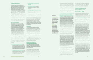Ch—2 112 113Innovation and Funding Partnership Proposal
Implementation
Following a determination by Waterfront
Toronto to proceed with the approach in the
MIDP, Waterfront Toronto would enter into
detailed Implementation Agreements with
Sidewalk Labs to serve as lead developer of
the advanced systems proposed for Quayside
and Villiers West. This approach mirrors similar
agreements Waterfront Toronto has entered
with other system developers, including its
broadband internet partner. Pursuant to the
agreement, Sidewalk Labs would design, con-
struct, procure, and stabilize the operations of
the advanced systems. The Implementation
Agreements would incorporate various terms
and conditions, including specific perfor-
mance requirements, user-rate constraints,
and a requirement of adequate security.
Roles and responsibilities.
Sidewalk Labs proposes to serve as the
lead developer of the advanced systems
in Quayside and Villiers West to prove the
technical and economic market viability
of the urban innovations core to achiev-
ing Waterfront Toronto’s overall objectives.
The success of vertical development in
Quayside and Villiers West also depends on
the systems existing and performing up
to expectations. These objectives would
require connecting the developments to
and integrating with advanced systems.
With the exception of the digital communica-
tions network (which would be implemented
directly by Waterfront Toronto’s broadband
internet partner with Sidewalk Labs’ technical
advisory support), Sidewalk Labs would be
responsible for the following implementation
framework for all of the advanced systems,
including:
	 Preparing preliminary designs supple-
mental to the ITMP to be used as bridg-
ing documents in the form of plans and
specifications issued during the procure-
ment of operators for certain systems
	 Managing the procurement process and
selecting operators based on their merits,
including qualifications, rate structure,
strength of financing, and cost
	 Providing design and construction
oversight
	 Working with operators to ensure
the systems meet the IDEA District
objectives
	 Working alongside the public administra-
tor to ensure that operators maintain an
acceptable level of performance
Wherever practical, Sidewalk Labs would seek
to utilize third-party partners and products to
develop the advanced systems.
Acting through the Waterfront Transportation
Management Association and the Waterfront
Sustainability Association, the public admin-
istrator would manage and oversee the
advanced systems, including by monitoring
operator compliance with their master service
agreements on performance, rates, and other
key obligations.
Procurement.
The Implementation Agreements would
provide Sidewalk Labs with the flexibility to
procure operators that, in its judgment, offer
the best solution for Quayside and Villiers
West. While relying heavily on joint develop-
ment agreements with third-party opera-
tors, Sidewalk Labs would retain the ability
to develop solutions internally, participate in
operations, and iterate and adjust those oper-
ations.
As described below, certain principles and
constraints would dictate when Sidewalk Labs,
either directly or as part of a joint venture,
would participate in operations.
Principles and conditions for
advanced systems deployment.
As the advanced systems developer for
Quayside and Villiers West, Sidewalk Labs
would follow several principles for advanced
systems deployment.
First, Sidewalk Labs would seek external
partners where available to diversify risk
and incorporate expertise from others into
the project. Second, Sidewalk Labs would
limit its provision of products and services
to situations when its involvement is needed
to achieve the necessary outcomes of each
system. This means it would not participate in
operations where an existing provider is willing
and able to deliver the operational approach
and performance outcomes and to do so
cost effectively. Third, in its role as Innovation
Partner, Sidewalk Labs would transfer knowl-
edge to the public administrator to enable it to
take over the advanced systems development
role after Quayside and Villiers West.
An advanced system, or a component thereof,
must meet one or both of two conditions
before Sidewalk Labs would provide the solu-
tion directly. First, the solution calls for signif-
icant iteration or ongoing management after
the initial installation. Specifically, no suitable
turnkey approach exists, and the system
requires active management to stabilize its
operations or optimize its performance to
deliver the desired outcomes. For example, the
advanced power grid combines distinct ele-
ments, including a dynamic rate structure, that
may need to be calibrated to achieve optimal
results. This may require an extended period of
refinement to modify and replace system com-
ponents, educate users, and adjust system
operating parameters to improve the results.
Second, the approach represents a techno-
logical solution that has no suitable alternative
available in the market based on the method-
ology established for classifying purposeful
solutions (see Page 123 for more details).
With respect to advanced systems, Sidewalk
Labs would notify the relevant administrative
unit within the public administrator if it intends
to utilize a product or service in which it holds
a financial interest within Quayside or Villiers
West. At a minimum, the notification would
identify which of the applicable conditions
applies and evaluate its application to such
product or service. Sidewalk Labs would sub-
mit the notification and completed evaluation
within a reasonable timeframe.
To the extent that Sidewalk Labs, as lead
developer, elects to participate as an operator
of an advanced system, directly or through a
joint venture, Sidewalk Labs may be compen-
sated through operating revenue in place of, or
in addition to, advanced system development
fees, subject to the terms of a master ser-
vice agreement to be negotiated with either
the Waterfront Sustainability Association or
the Waterfront Transportation Management
Association, as applicable. (See Page 128 for
further detail on Sidewalk Labs’ proposal
related to financing advanced systems.)
Advanced systems
beyond Quayside
and Villiers West
As lead developer of advanced systems at
Quayside and Villiers West, Sidewalk Labs
must establish the effectiveness, commercial
viability, and ability of those systems to deliver
on key project milestones, specifically a series
of negotiated performance targets. As dis-
cussed in further detail in Chapter 6, unless
Sidewalk Labs satisfies its project milestones,
the advanced systems would not extend
beyond Quayside and Villiers West.
Assuming Sidewalk Labs achieves the rele-
vant project milestones, its role in advanced
systems would shift to serving as an advisor
to the public administrator. Consistent with
its responsibilities as an advisor to the pub-
lic administrator (see Role 2), Sidewalk Labs
would support the public administrator —
which would assume the role of lead developer
for advanced systems outside of Quayside and
Villiers West — in procuring operators and part-
ners; working with the operators to integrate
the systems in the IDEA District to achieve the
envisioned technologically enabled outcomes;
and working alongside the public adminis-
trator to ensure the operators achieve and
maintain acceptable performance levels. The
public administrator would take on the ultimate
responsibility for procuring operators, with the
option to continue with existing operators from
Quayside and Villiers West.
Sidewalk Labs would also advise the public
administrator on the design of the systems for
integration with completed infrastructure and
vertical development and assist with prepara-
tion of procurement documents. Based on its
practical experience developing Quayside and
Villiers West, Sidewalk Labs would work with
the public administrator to refine and expand
the standards and guidelines incorporated in
the IDSG.
Key Terms
Project milestones —
a series of contractual
commitments set out
in the Implementation
Agreements that
Sidewalk Labs must
satisfy to proceed to
successive project
stages.
Performance
target — a type of
project milestone,
in which Sidewalk
Labs is required to
achieve a specific
outcome based on
Waterfront Toronto’s
priority outcomes (e.g.
reducing greenhouse
gas emissions by a
particular amount).
 