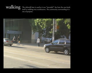 Sidewalks Visual Essay