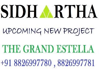  Coming New Project 1450 Sq.ft 12 BHK+SQ  Sidhartha The Grand Estella Sec 110 GGN Call VR 