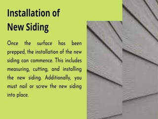 Siding Replacement Guide | PPTX
