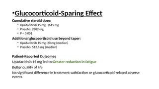 Phase 3 trial of Upadacitinib in gaint cell arthritis | PPTX