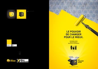 LOGO ET SLOGAN




POLICES DE CARACTÈRES OFFICIELLES
Blender Thin

ABCDEFGHIJKLMNOPQRSTUVWXYZ
abcdefghijklmnopqrstuvwxyz
1234567890$%?*( )!Ó#;:,Ç È
Blender Bold

ABCDEFGHIJKLMNOPQRSTUVWXYZ
abcdefghijklmnopqrstuvwxyz
                                                                    Le pouvoir
1234567890$%?*( )!Ó#;:,Ç È                                         de CHANGer
COULEURS OFFICIELLES                                               pour Le MieuX.
                                                                         —
                                                                         UN RENDEZ-VOUS,
                                                                          UNE FACTURE ET
                                                                      BEAUCOUp D’ÉCONOMIES
Pantone 123    black



ICÔNES

                                                                              TRIO




SOUS-MARQUES




                                    SID LEE – IDENTITÉ DE MARQUE
                                               - 66 -
                                                                                             MUL-AFF-pRO-002-1003
 