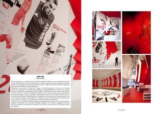 ajax AFC
                                           - House of Ajax -

Sid Lee Architecture, en collaboration avec Sid Lee, gsmprjct et Jimmy Lee.tv, a été mandaté par l’AFC
Ajax football club, pour créer la nouvelle Expérience Ajax, un musée qui célèbre la légendaire franchise
sportive et qui permet aux visiteurs de découvrir ce qui a conduis Ajax à devenir l’une des équipes les
plus respectées de l’histoire du football (soccer).
L’Expérience Ajax incarne le lien qui unit l’équipe à la ville d’Amsterdam. Les lieux ont été conçus
comme une extension de la célèbre place publique de Rembrandtplein et les fans et les visiteurs
pourront y expérimenter la philosophie d’Ajax en plus de comprendre sa culture unique du football. Au
cours de son histoire, l’équipe a développé les habiletés et les connaissances nécessaires pour dénicher
des talents émergents et pour transformer les plus habiles d’entre eux en véritables titans du sport. À
travers le thème central de « Bâtir des géants », l’expérience interactive honore ces grands joueurs, tout
en accordant une attention particulière aux techniques de jeu, à l’entrainement et à la passion qui a
permis à Ajax de développer continuellement ces joueurs de calibre international.
 L’expérience vise à célébrer une histoire unique d’accomplissements à travers une série d’événements
ludiques et interactifs et de souvenirs historiques inspirants. Les visiteurs s’engageront dans une
découverte immersive de l’histoire de l’équipe et de ses héros et découvrirons ce qui compose la fibre
de ses géants.

                                              SID LEE - Études de cas                                        SID LEE - Études de cas
                                                      - 74 -                                                         - 75 -
 