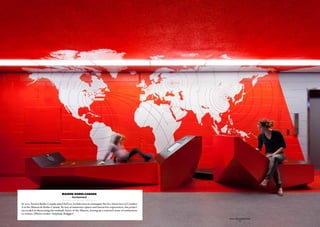 Maison radio-Canada
                                          - Institutional -

In 2011, Société Radio-Canada asked Sid Lee Architecture to reimagine the 800 linear feet of Corridor
A at the Maison de Radio-Canada. By way of immersive spaces and interactive experiences, the project
succeeded in showcasing the multiple facets of the Maison, stirring up a renewed sense of enthusiasm
in visitors. (Photo credits : Stéphane Brügger)
                                                                                                        SID LEE – Retail  interior design
                                                                                                                      - 33 -
 