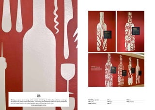 SAQ
                                              - Mural -

Wishing to express its new image and its new way of thinking, the SAQ called on Sid Lee to redesign       Project Name: SaQ Mural   Date: n/a      Budget: n/a
the mural in the lobby of their head office. Their social and commercial values are cleverly integrated   Client: SAQ               Type: Retail   Status: Completed
into the design thanks to an inspired graphic approach featuring a bottle icon.                           Location: Montreal        Scope: n/a
                                     IN COLLABORATION WITH æDIFICA
 