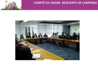COMITÊ DA CIDADE RESILIENTE DE CAMPINAS
 