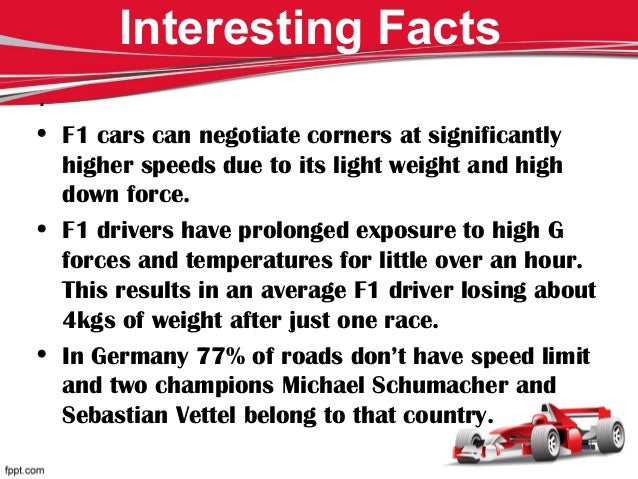 f1 facts