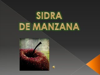 SIDRA  DE MANZANA 