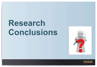 Research Conclusions 