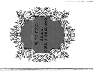 Sidur bircat shelomo libro de rezos