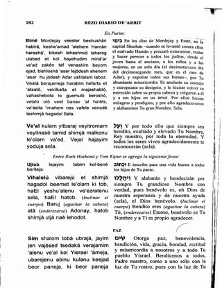 Sidur bircat shelomo libro de rezos