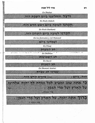 Sidur bircat shelomo libro de rezos