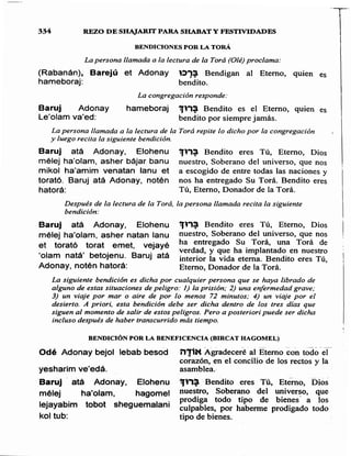 Sidur bircat shelomo libro de rezos