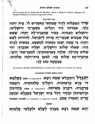 Sidur bircat shelomo libro de rezos