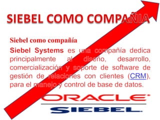 Siebel como compañía
 