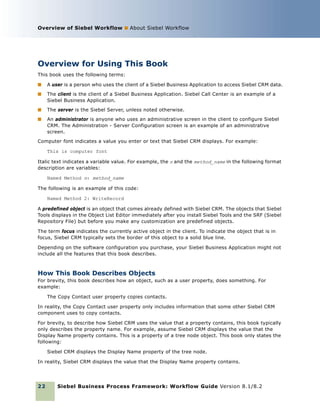 Siebel business process flow | PDF