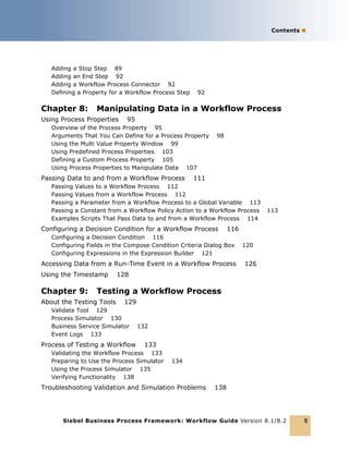 Siebel business process flow | PDF