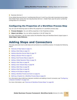 Siebel business process flow | PDF