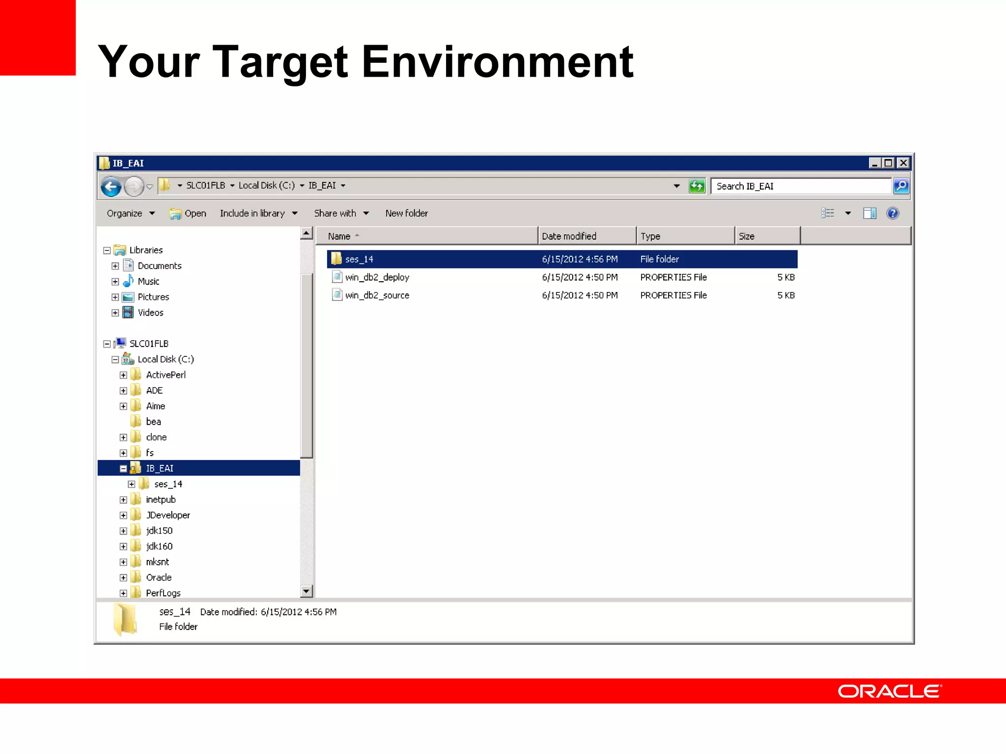 Your Target Environment
 
