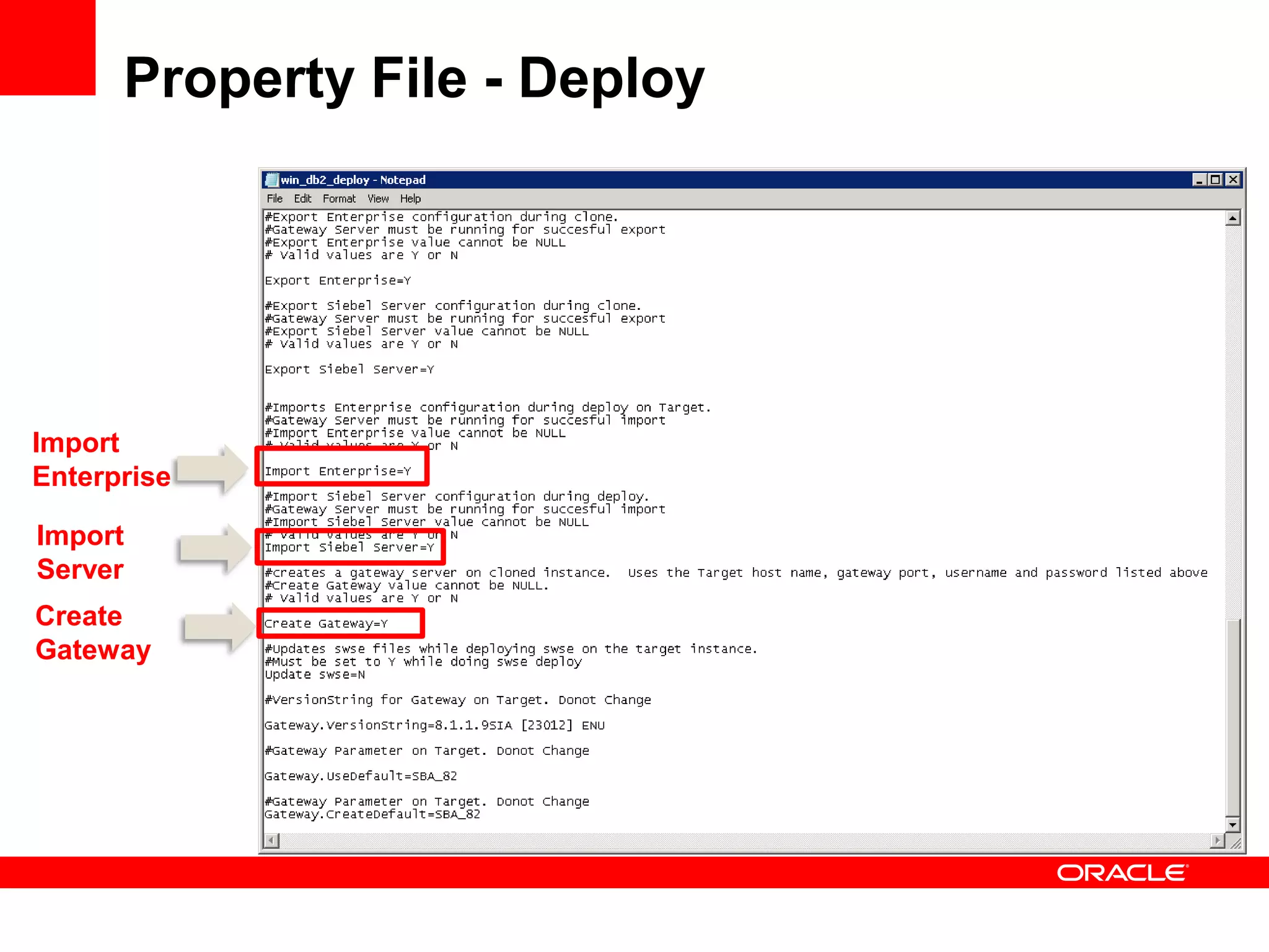 Property File - Deploy




Import
Enterprise

Import
Server
Create
Gateway
 