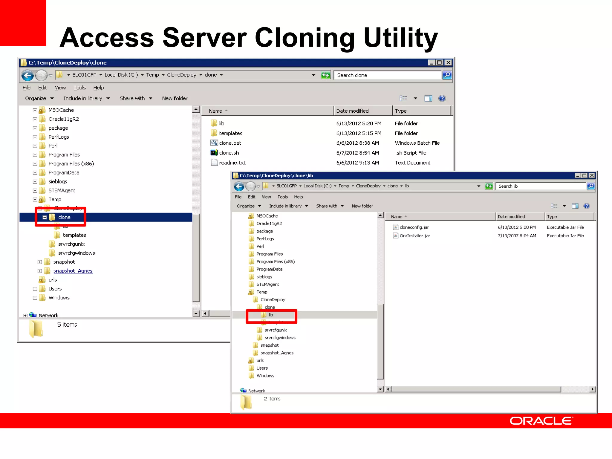 Access Server Cloning Utility
 