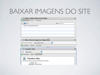 BAIXAR IMAGENS DO SITE
 