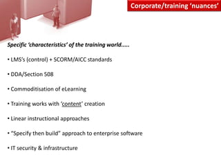 Daesign (FR)Simple, branching tree scenarios – cartoon style, pre-canned animations depicting business situations for role playing