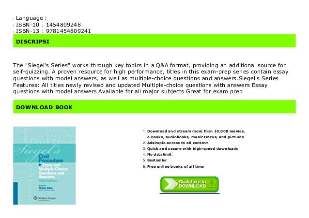 Civil procedure outline picture