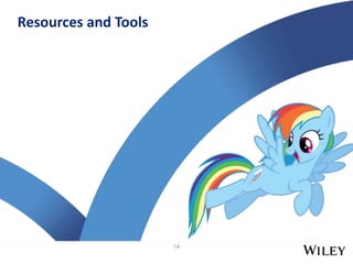 14
Resources and Tools
 