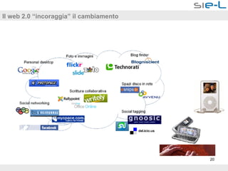 Il web 2.0 “incoraggia” il cambiamento 