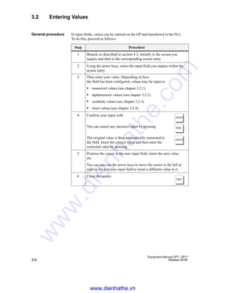 Op7 Form.pdf Siemens catalog hmi-op7-17 operator panel | PDF