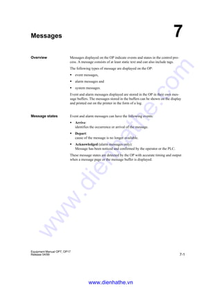 Op7 Form.pdf Siemens catalog hmi-op7-17 operator panel | PDF