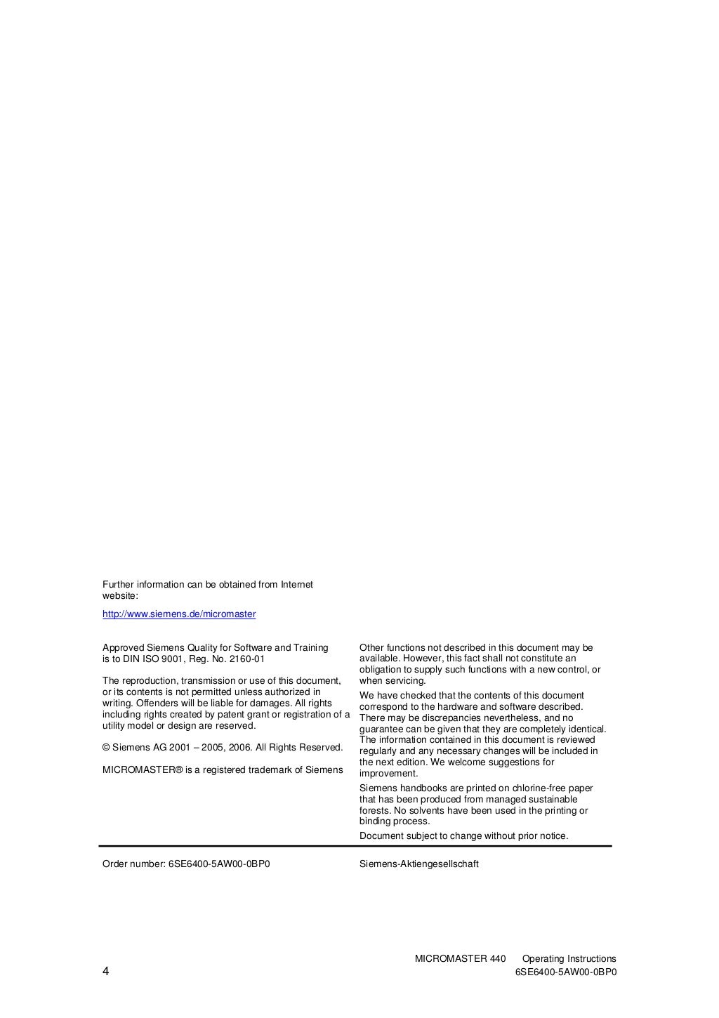 Siemens micromaster-440-manual