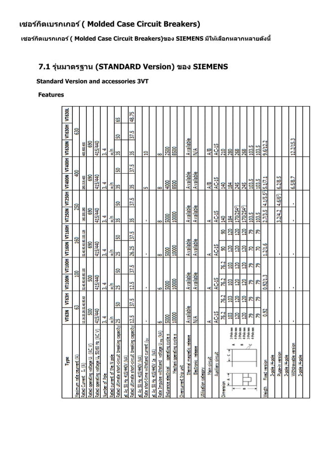Siemens molded case circuit breakers PDF