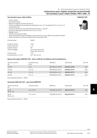 Siemens produits-cvc-systemes-gtb-2013