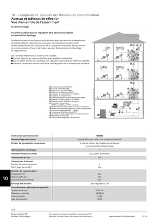 Siemens produits-cvc-systemes-gtb-2013