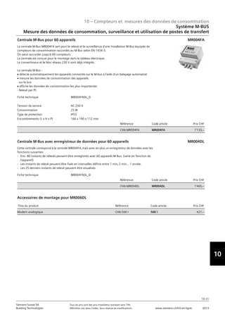 Siemens produits-cvc-systemes-gtb-2013