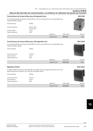 Siemens produits-cvc-systemes-gtb-2013